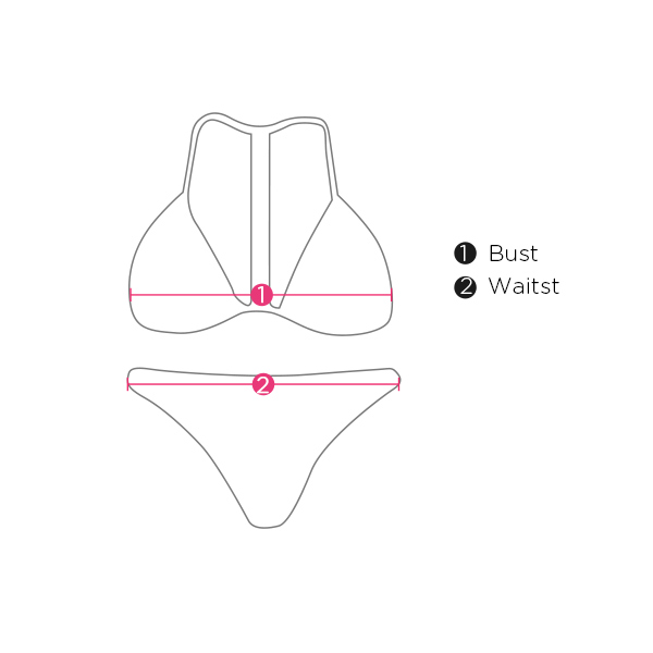 Women Sexy Heart Cut Bikini Bottom Hollow Butt Thongs Swimwear - Newchic